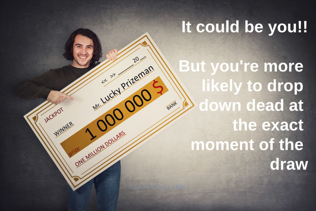 Big cheque lottery winner