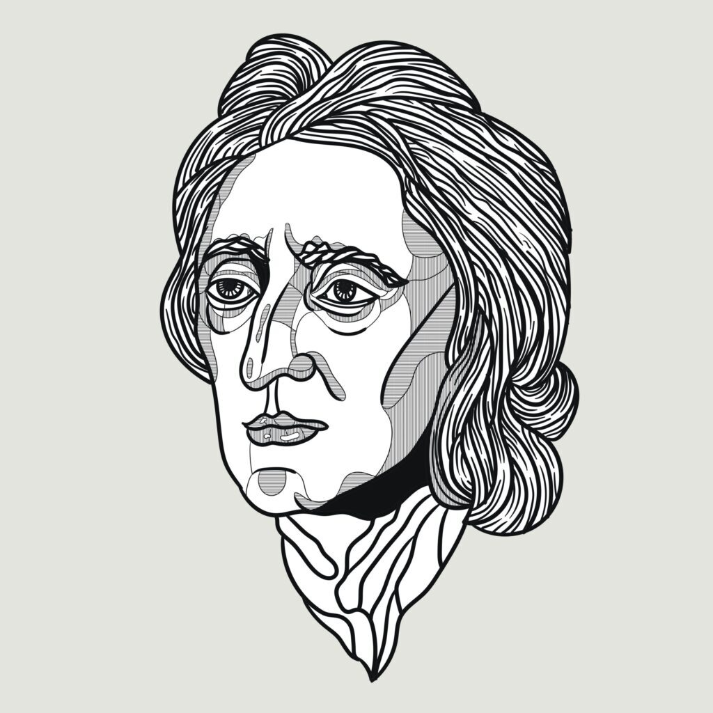 John Locke English Philosopher role in recoinage 1696