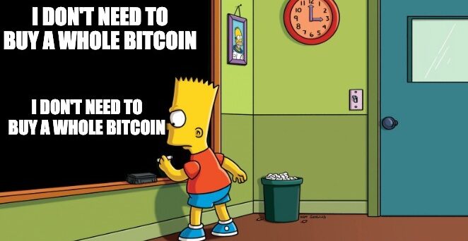 Meme You Don't Have To Buy A Whole Bitcoin