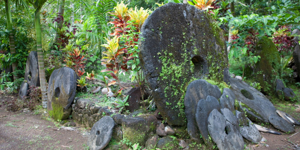 Rai Stones On Yap Island